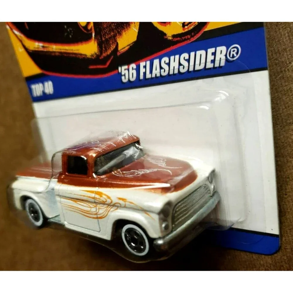 2008 Hot Wheels '56 FLASHDIDER Pearl White Since 68 TOP 40 21/40 1:64 White Wall